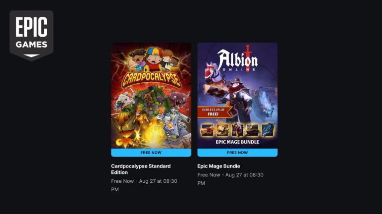 Epic Games Store Is Giving Away Cardpocalypse and an Albion Online Bundle for Free