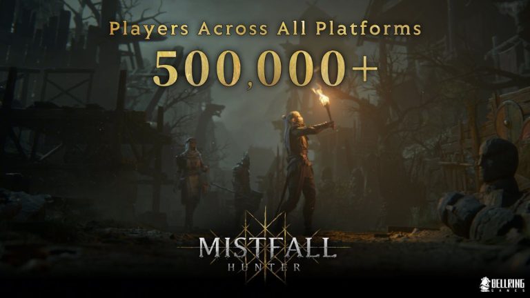 Mistfall Hunter crosses 500,000 players, announces new rewards and upcoming content update