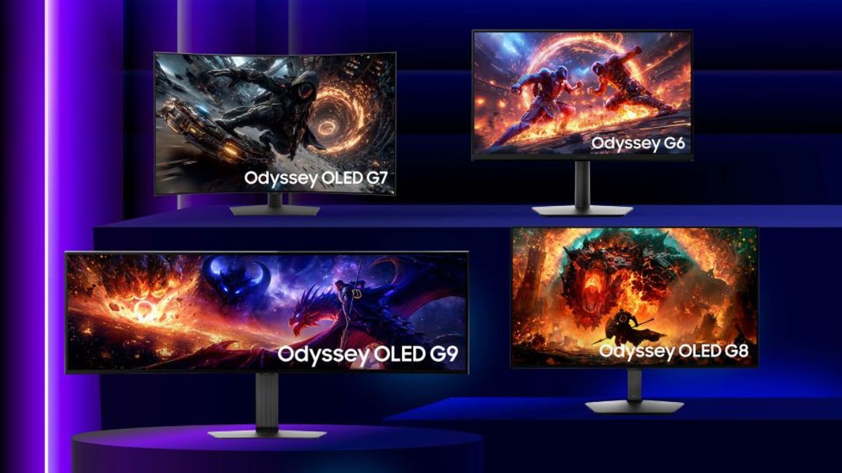 Samsung unveils new Odyssey OLED G9, G8 and G7 gaming monitors