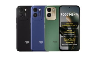 POCO M8x 5G With 7,900mAh Battery, 120Hz Display and Snapdragon 4 Gen 5 Launched in India