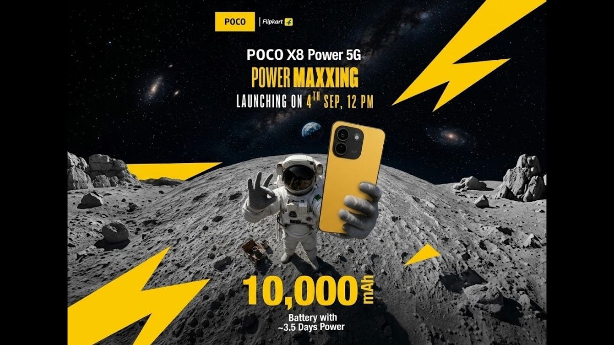 POCO X8 Power 5G With 10,000mAh Battery Confirmed for September 4 Launch in India