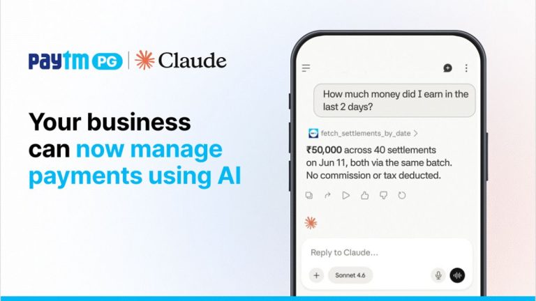Paytm Payment Gateway Connects With Claude to Let Businesses Query Payment Data Using AI