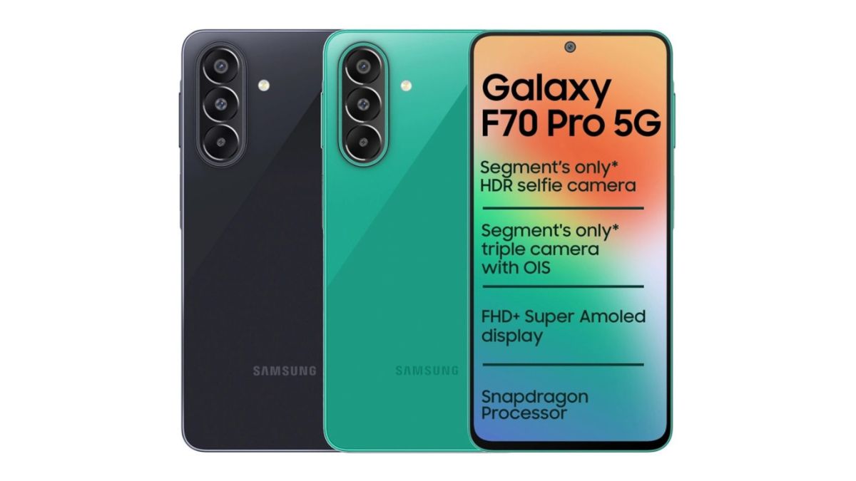 Samsung Galaxy F70 Pro 5G with Snapdragon 6 Gen 3, 6.7-inch 120Hz AMOLED display, 6000mAh battery launched in India