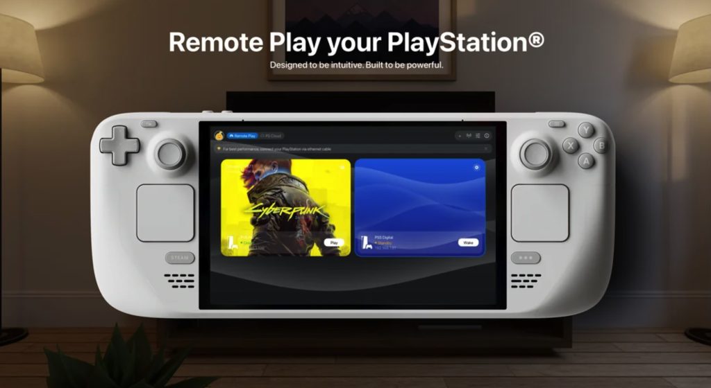 Asobi Brings PS Remote Play and Cloud Streaming to Steam Deck