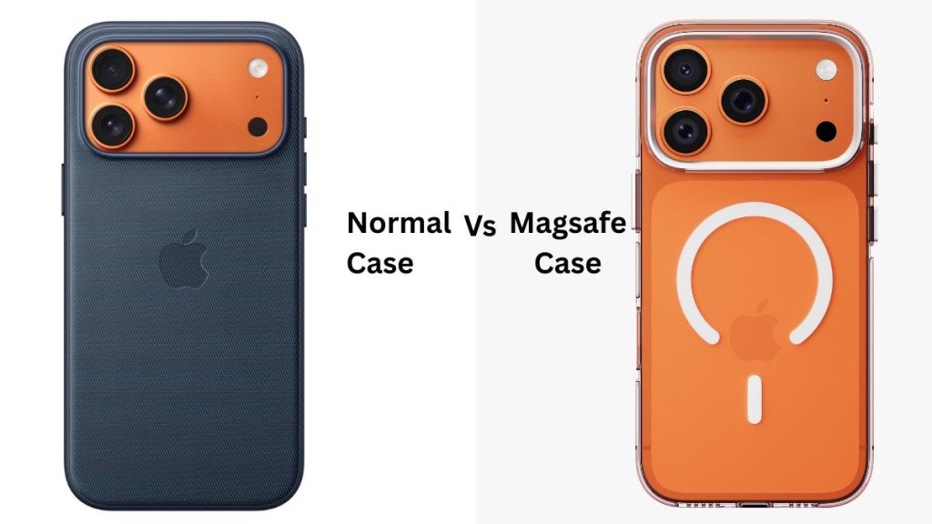Normal vs MagSafe case iPhone