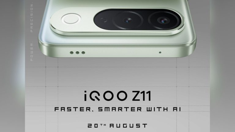 iQOO Z11 India Launch Confirmed for August 20
