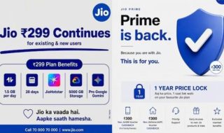 Jio Prime Returns for ₹300 With Protection Against Future Tariff Hikes