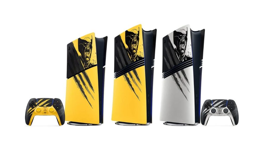Marvel’s Wolverine limited edition PS5 console and DualSense controller