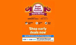 Amazon Great Indian Festival 2026 Early Deals Go Live Ahead of October 8 Sale