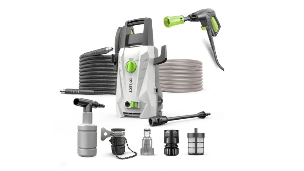 Dylect Clean Prime, AirWash Go and Flow Prime pressure washers