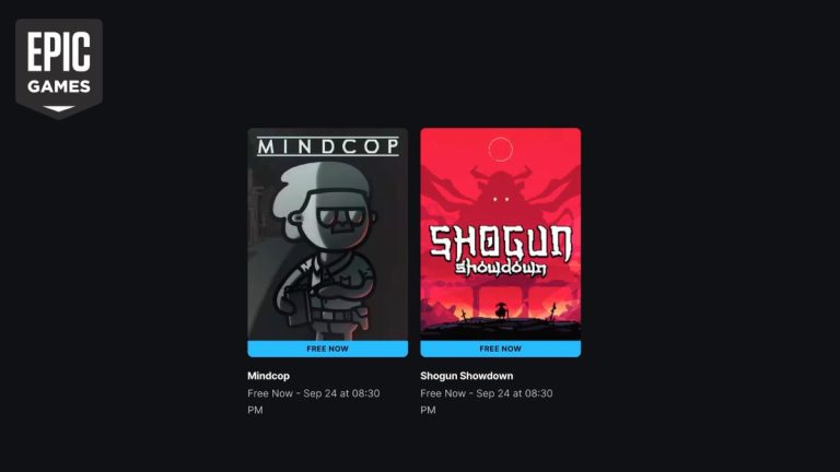 Epic Games Store Offers Mindcop and Shogun Showdown for Free