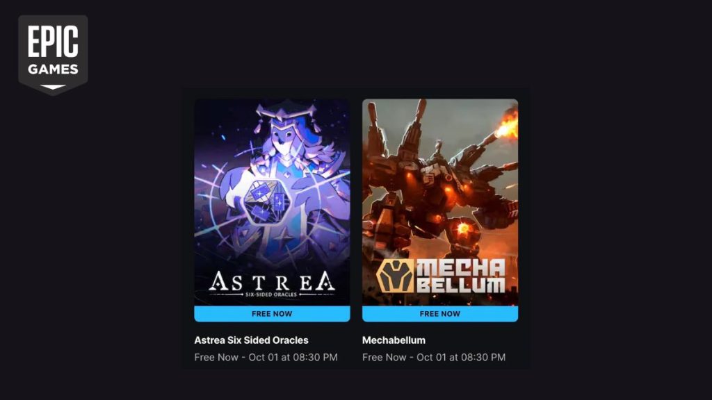 Epic games freebies 25 Sep