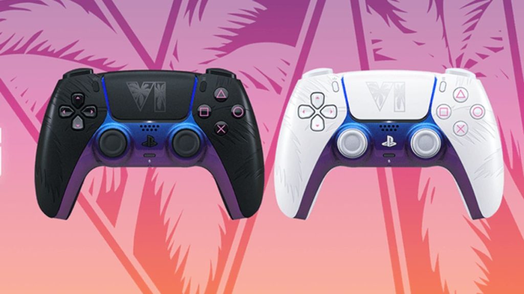 GTA 6 DualSense wireless controllers