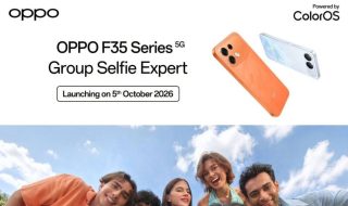 OPPO F35 Series 5G India Launch Set for October 5
