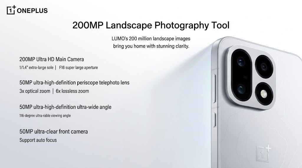 OnePlus 16 camera specs