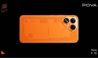 POVA 8 5G Gets New Plasma Orange Colour