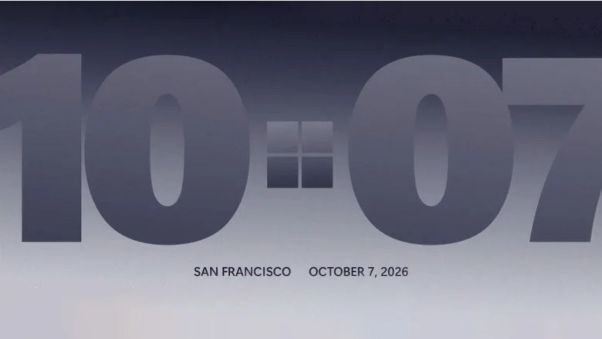 Microsoft Sets October 7 Windows and Surface Event
