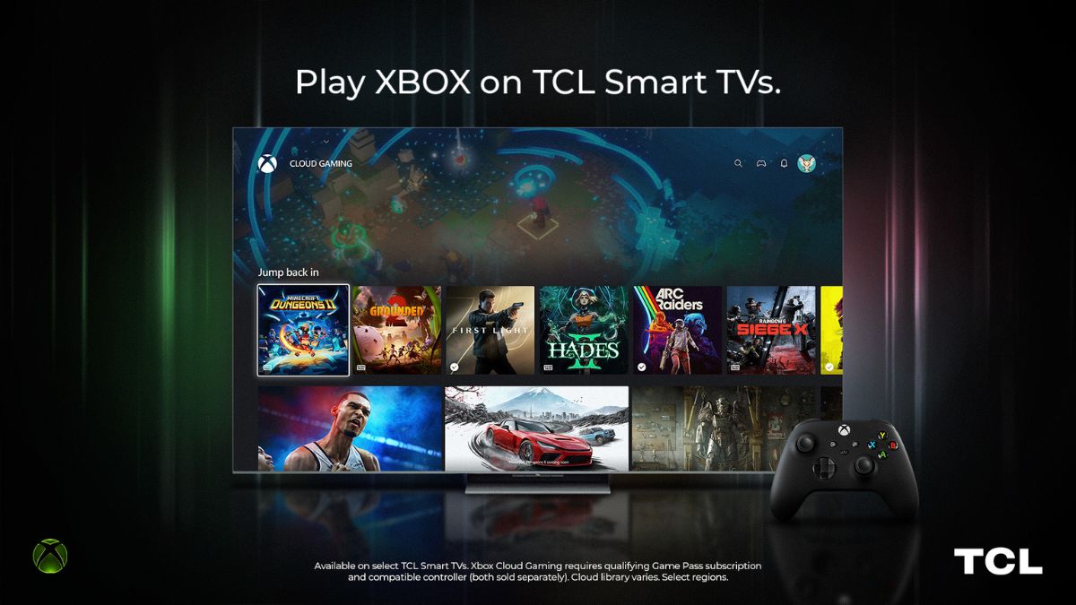 Xbox Is Putting Its Games Directly on TCL TVs