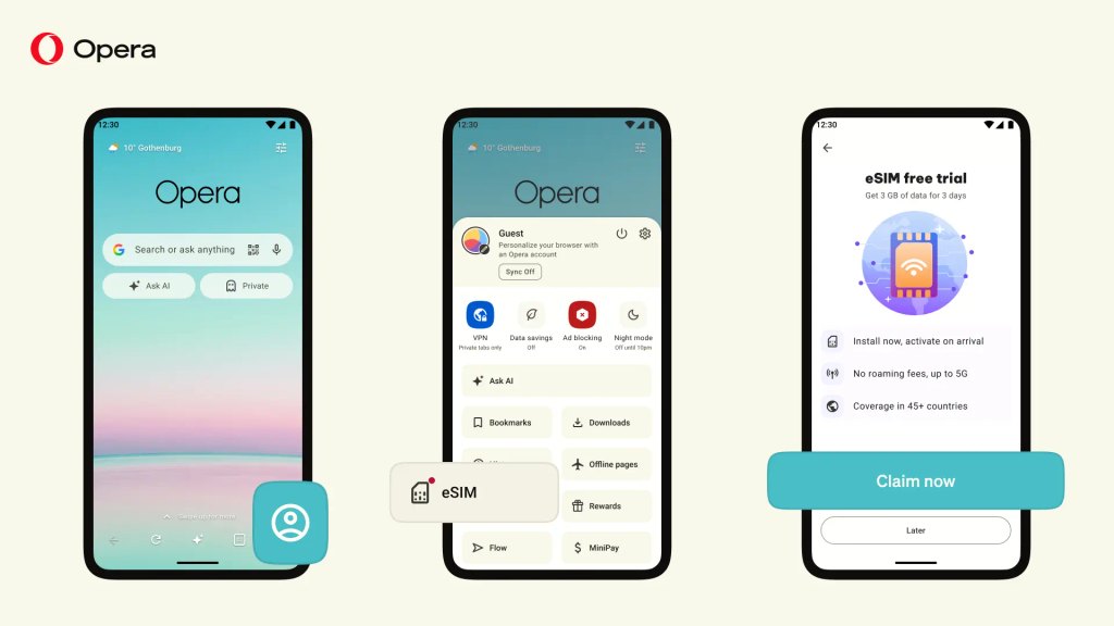 Opera eSIM