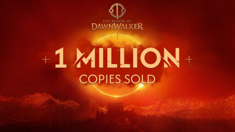 The Blood of Dawnwalker Sells 1 Million Copies