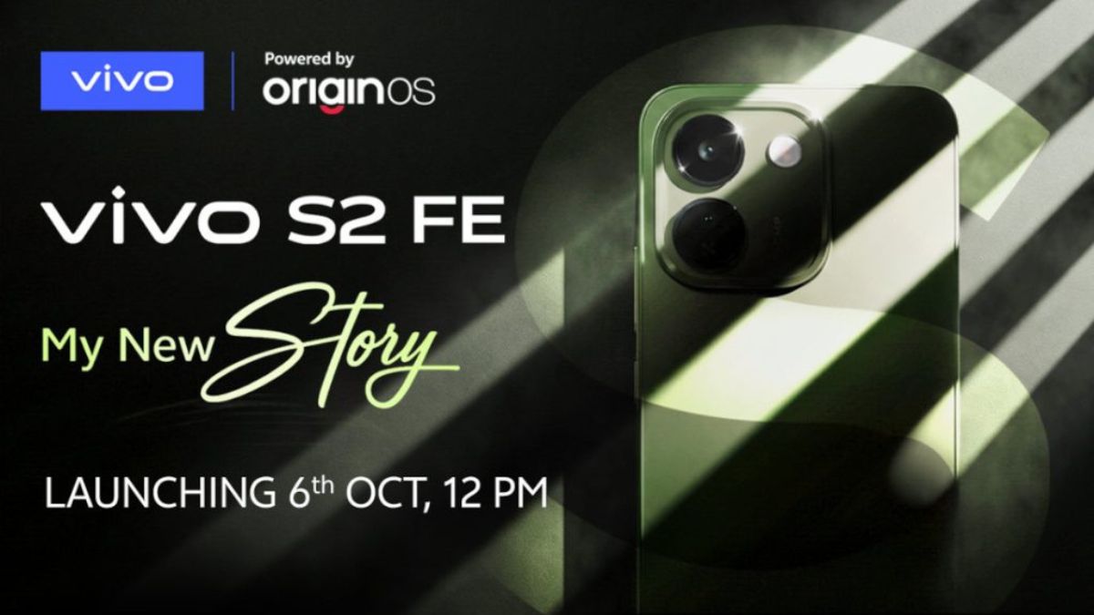 Vivo S2 FE India Launch Set for October 6 With Big Battery and Slim Design