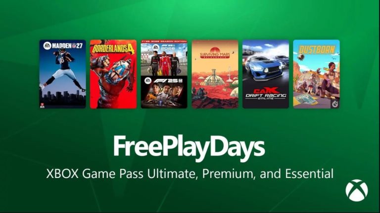 Xbox Free Play Days Adds Borderlands 4, Madden NFL 27 and More