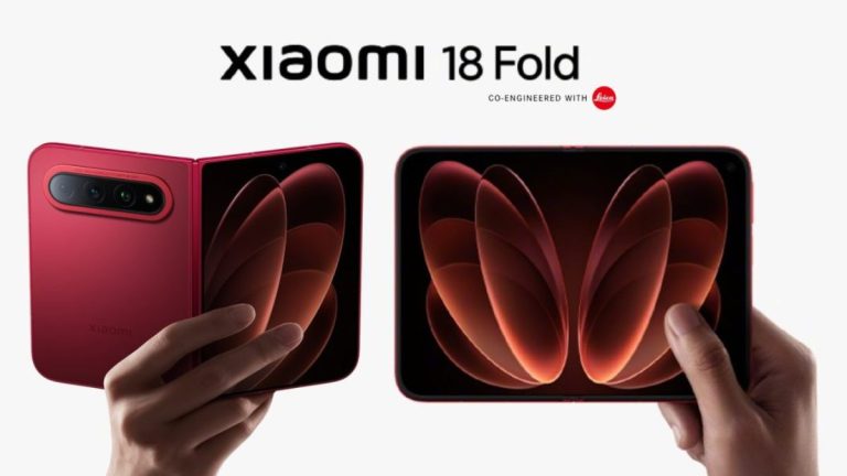 Xiaomi 18 Fold with 7.58-inch 120Hz display, XRING O3 chip and 6,000mAh battery launched