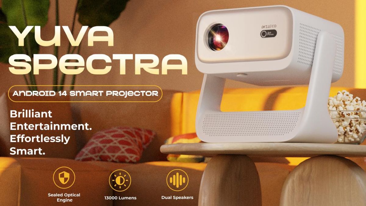 WZATCO Yuva Spectra Brings a 120-Inch Big Screen to Your Home