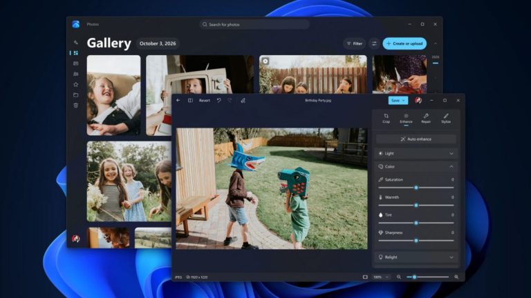Windows 11 Photos App Gets a Major Redesign With Faster Editing and New AI Tools