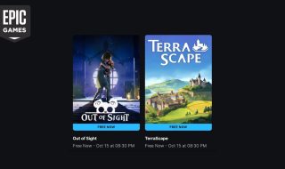 Epic Games Store Gives Away TerraScape and Out of Sight for Free