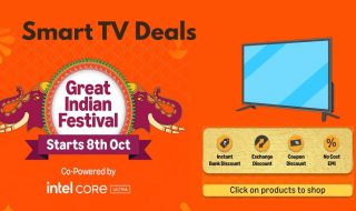Best 43-Inch Smart TV Deals From Amazon Great Indian Festival 2026