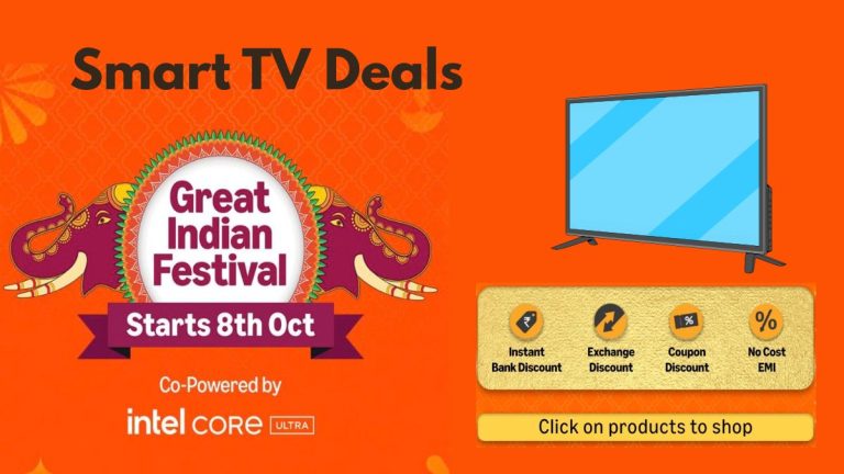 Best 43-Inch Smart TV Deals From Amazon Great Indian Festival 2026