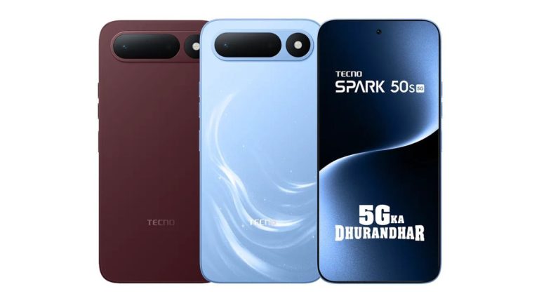 TECNO SPARK 50s 5G With 120Hz Display and 6,500mAh Battery Launched in India